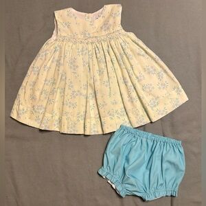 Busy Bees Smocks Floral Bloomer Set